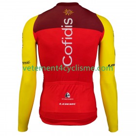 Homme Maillot vélo Manches Longues Team Cofidis 2025